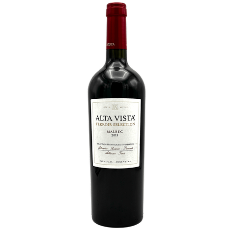 MALBEC 2015 Terroir selection, ALTA VISTA - červené víno, suché