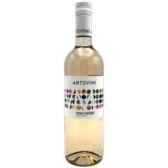 Veselý Muškát, první víno 2024 mzv, ARTE VINI - bílé víno, polosuché