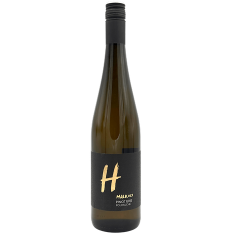 Pinot Gris KLASIK 2023 mzv, HALKOCI - bílé víno, polosuché