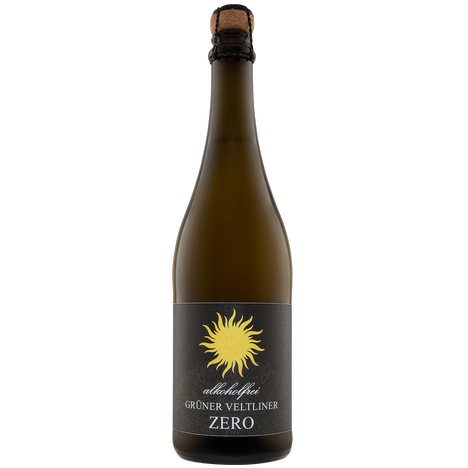 Alkoholfrei Grüner Veltliner ZERO Sparkling - nealkoholické bílé víno, perlivé, suché