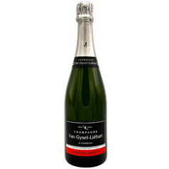 Sekt Cuvee Extra Brut, VAN GYSEL-LIÉBART - bílé perlivé víno, suché