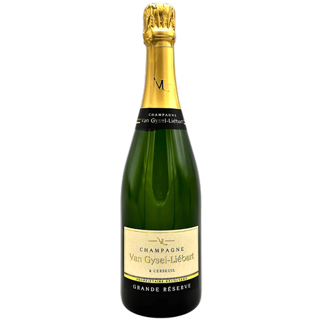 Sekt Grande Réserve Brut, VAN GYSEL-LIÉBART - bílé perlivé víno, suché