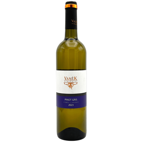 Pinot gris 2023 výběr z hroznů VANĚK