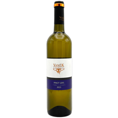 Pinot gris 2023 výběr z hroznů VANĚK