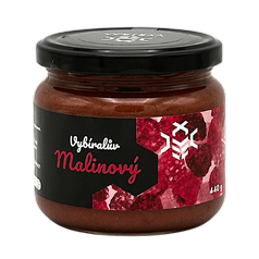 Malinový med, 440g, VYBÍRAL - ovocný med
