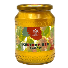 Květový med Akátový, 950g, VYBÍRAL