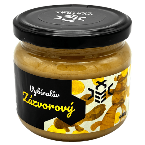 Zázvorový med, 440g, VYBÍRAL
